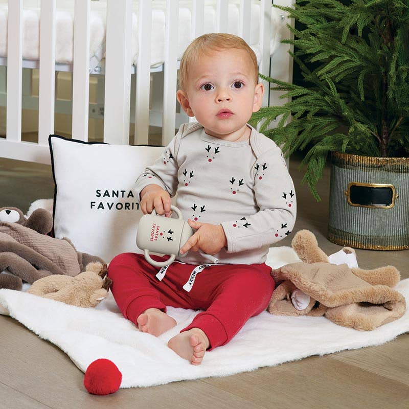 Santa's Favorite Silicone Sippy Cup