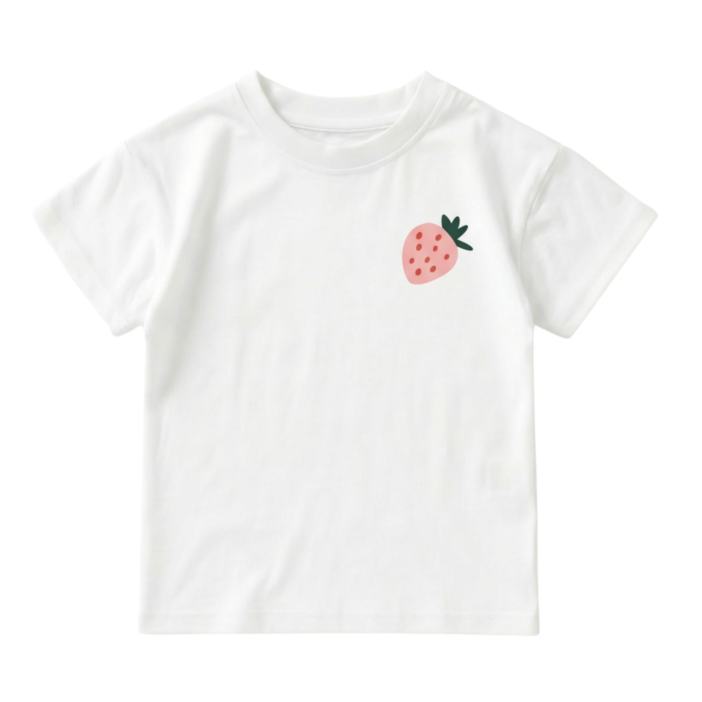Strawberry Stripe Organic Cotton Tee