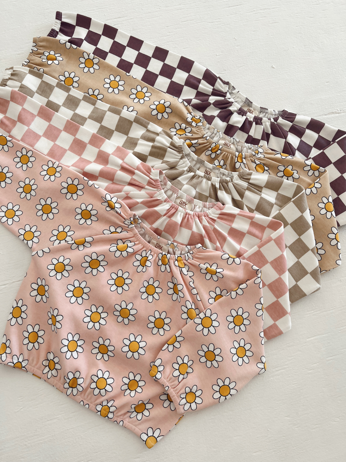 Daisy Pop Biscotti / Organic Mode Top + Pant Set