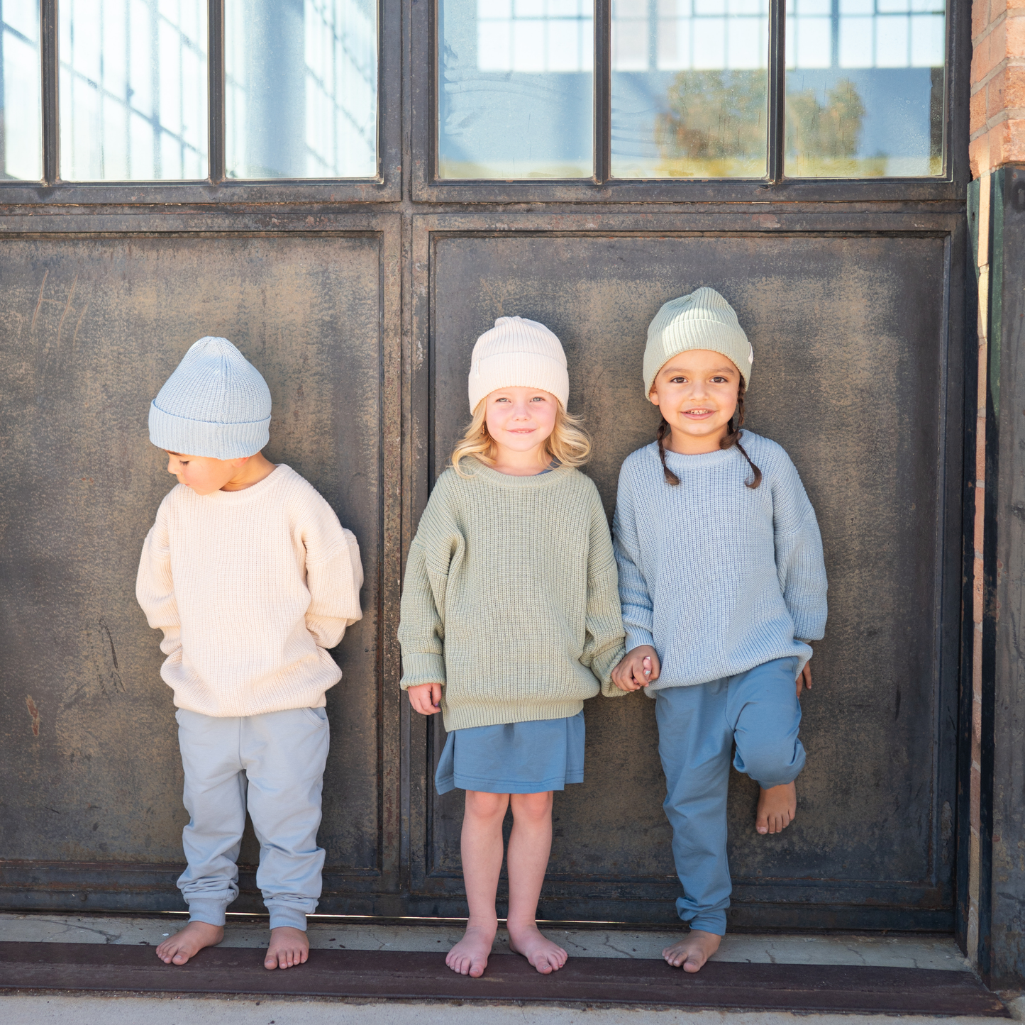 Chunky Knit Oversized Sweater | Vanilla