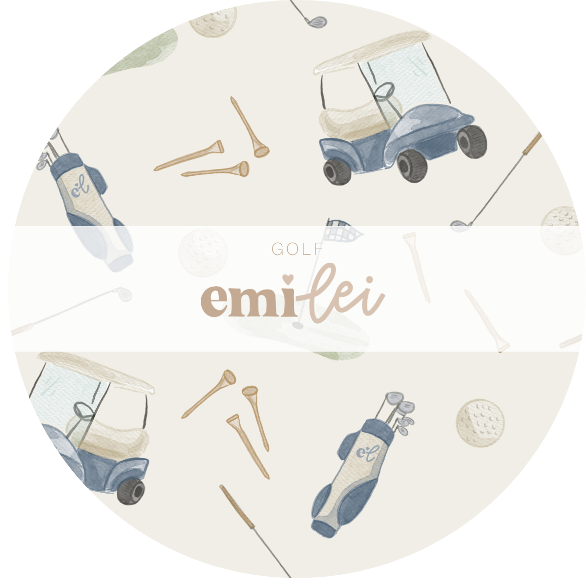 Bamboo Henley Shortie - Golf