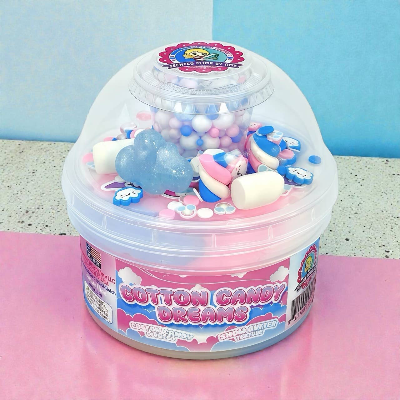 Cotton Candy Dreams Slime