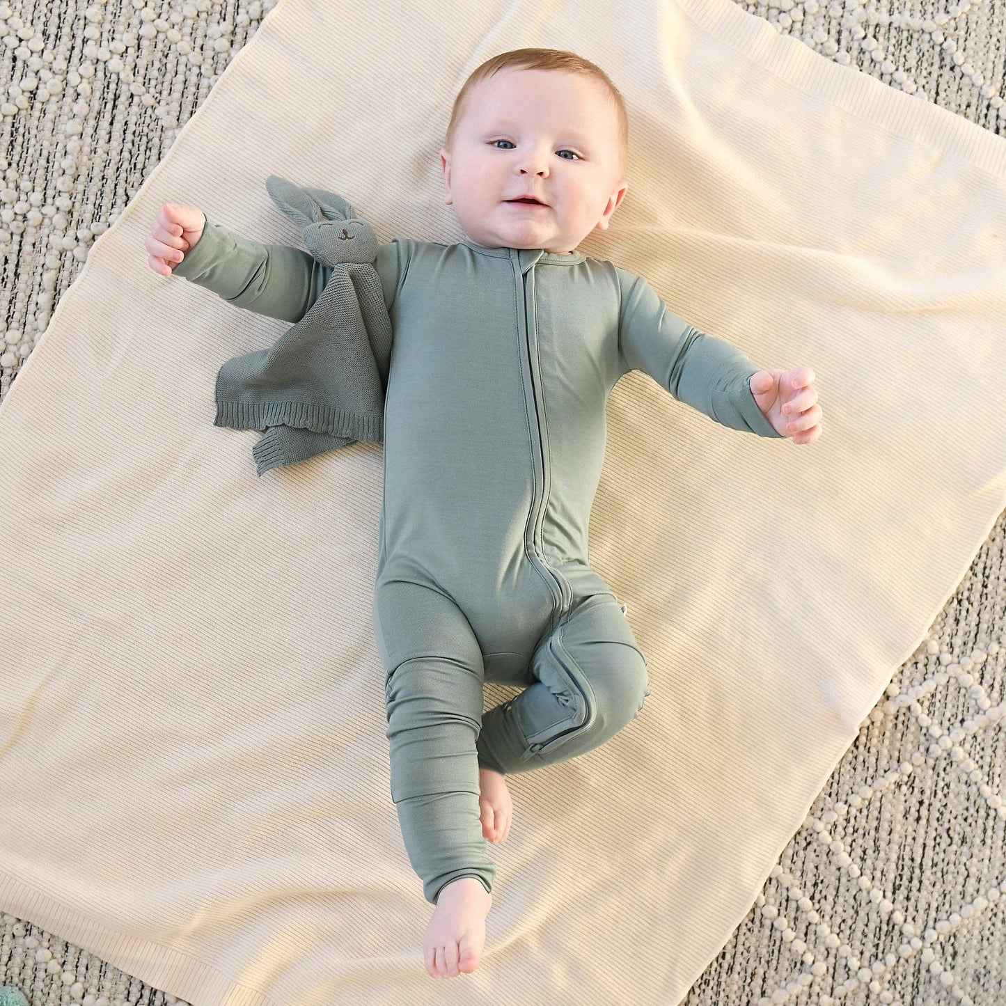 Eucalyptus Knit Bunny Lovey