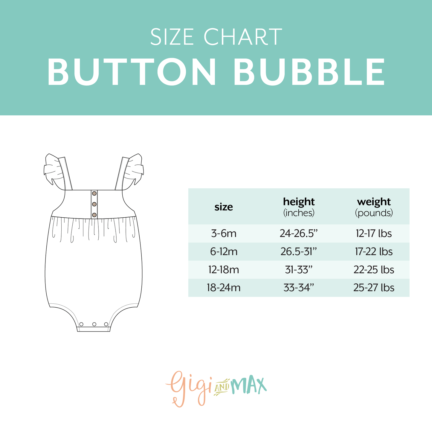 Piper Golf Bubble Romper