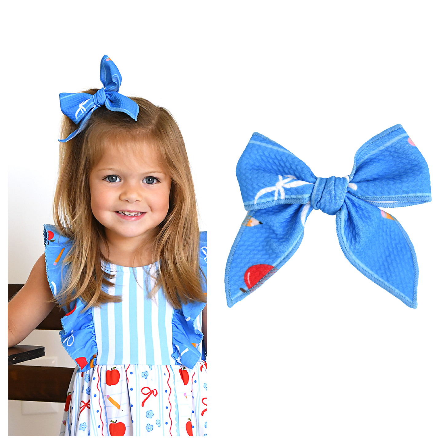 Quinn Apple Clip Bow