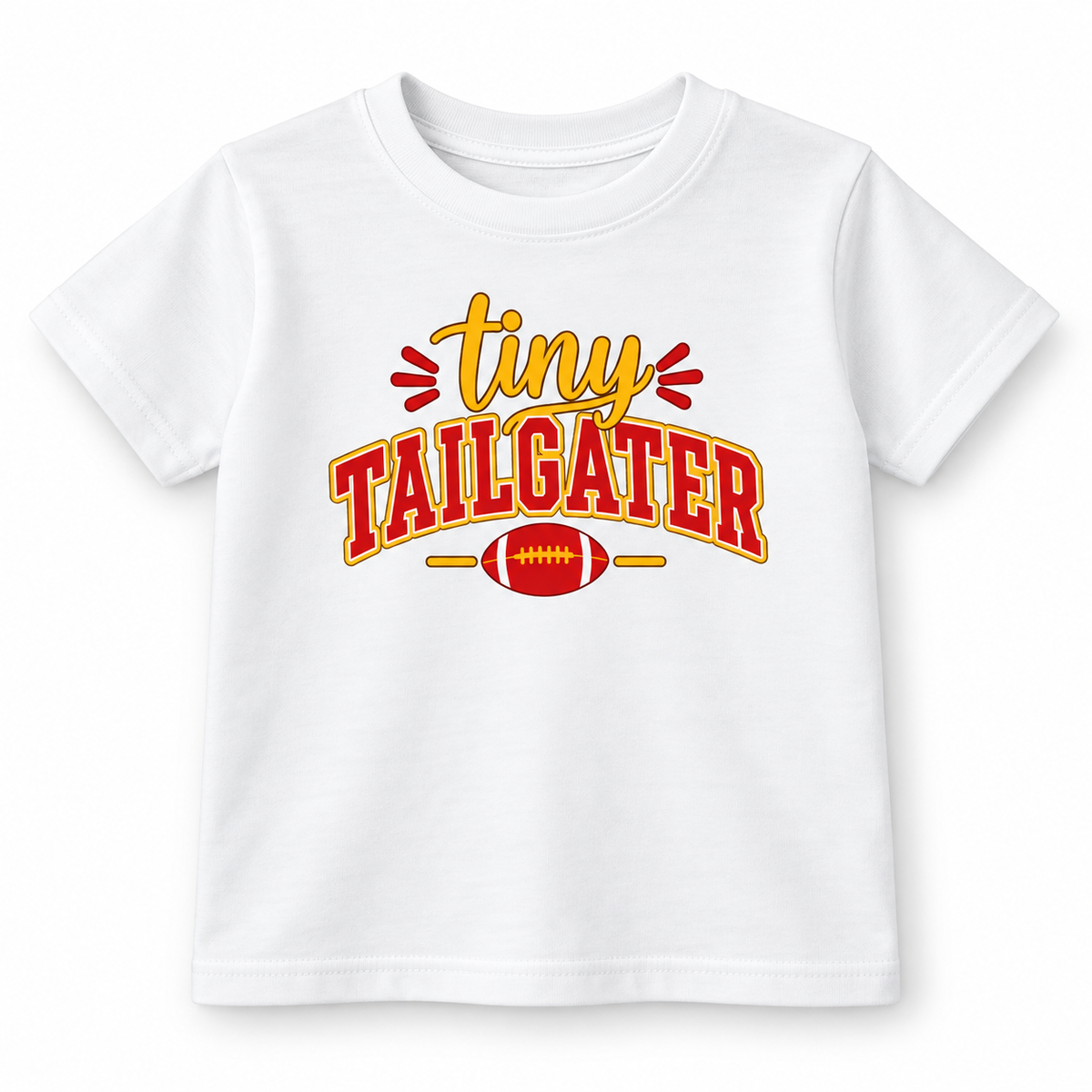 Red/Gold Tiny Tailgater T-Shirt