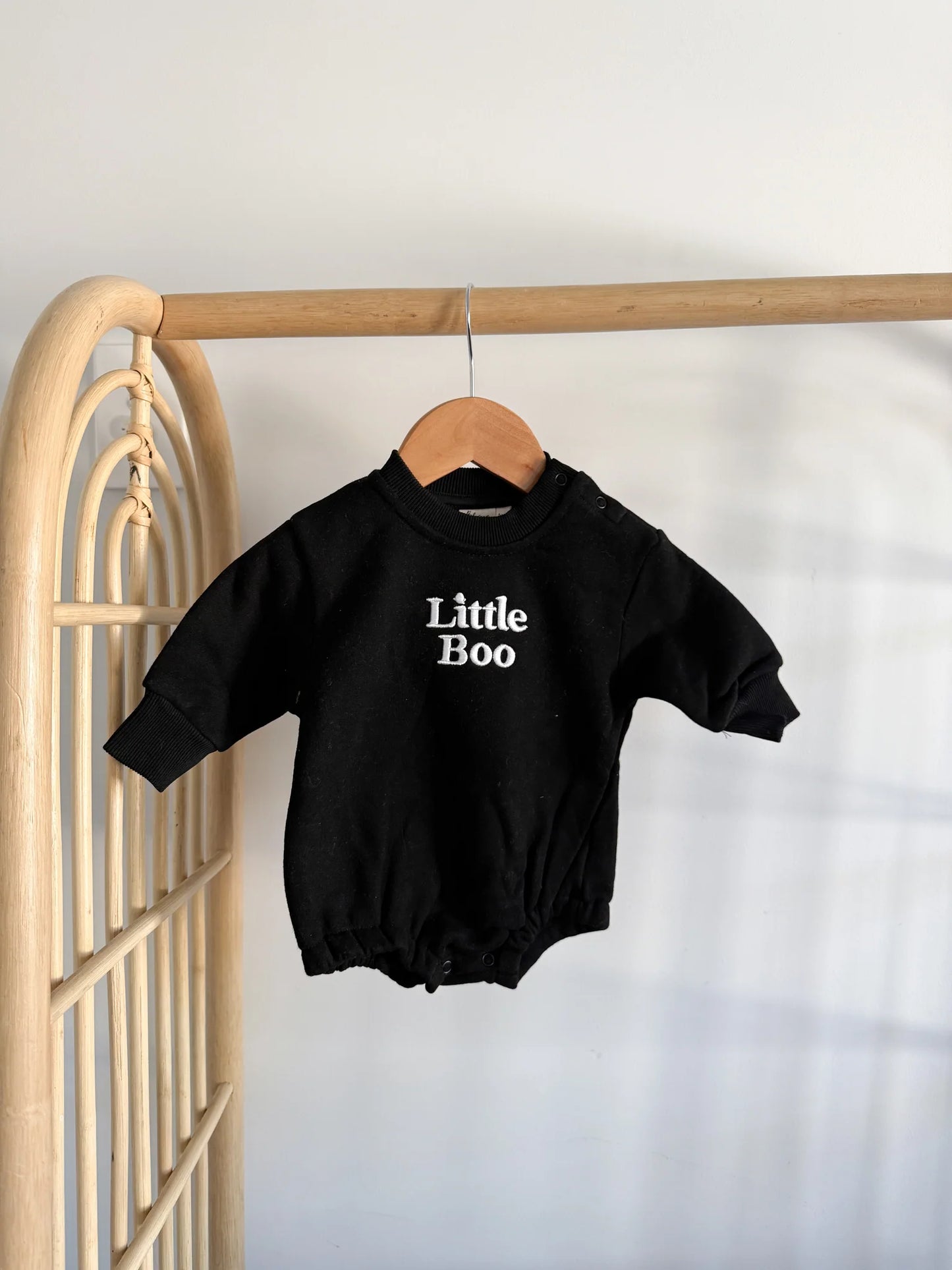 Little Boo Long Sleeve Bubble Romper