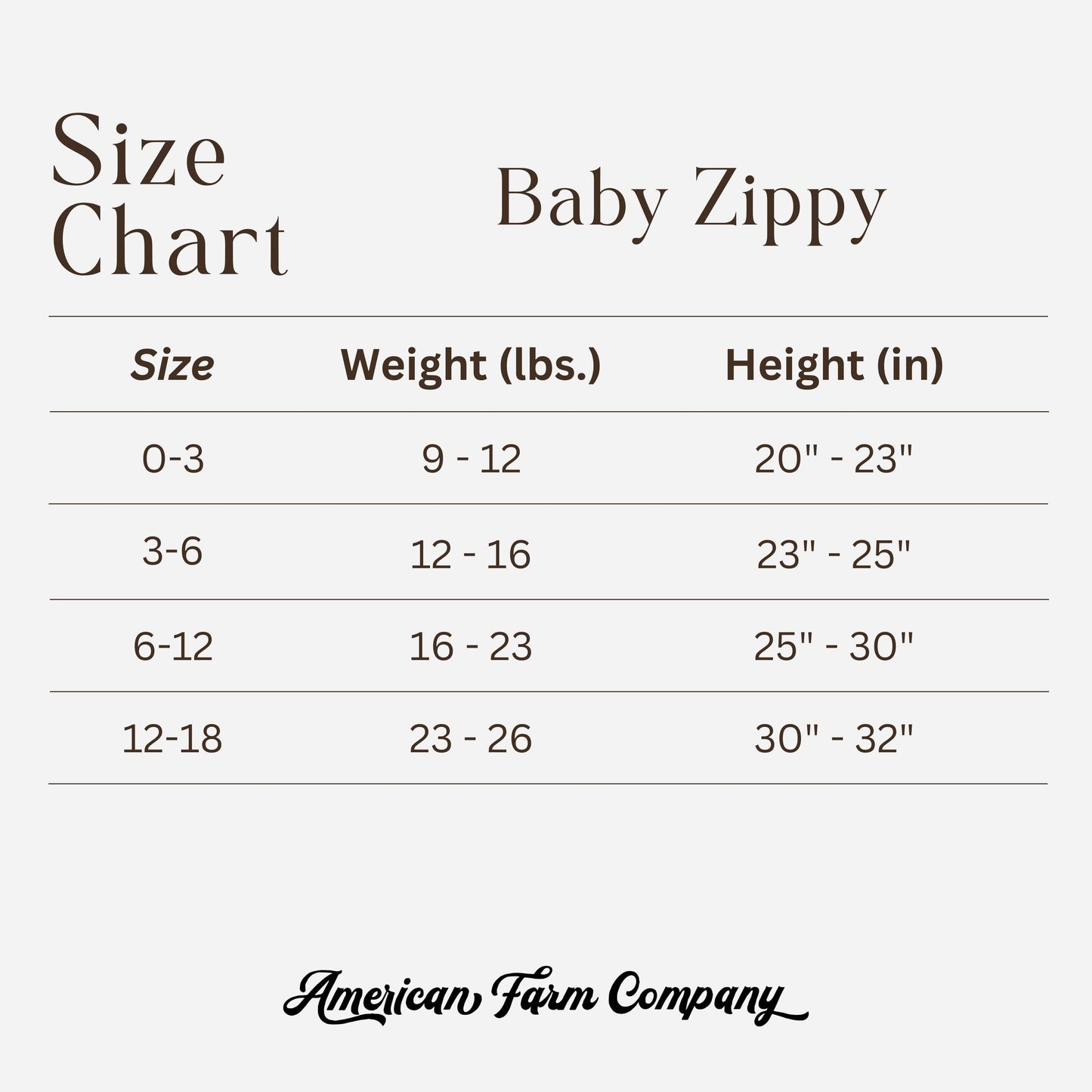 Cattle Buddy Baby Ribbed Cotton Zippy