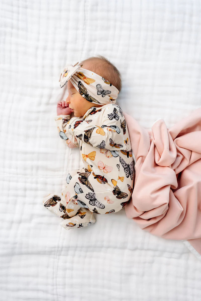 Amelia Zipper Footies