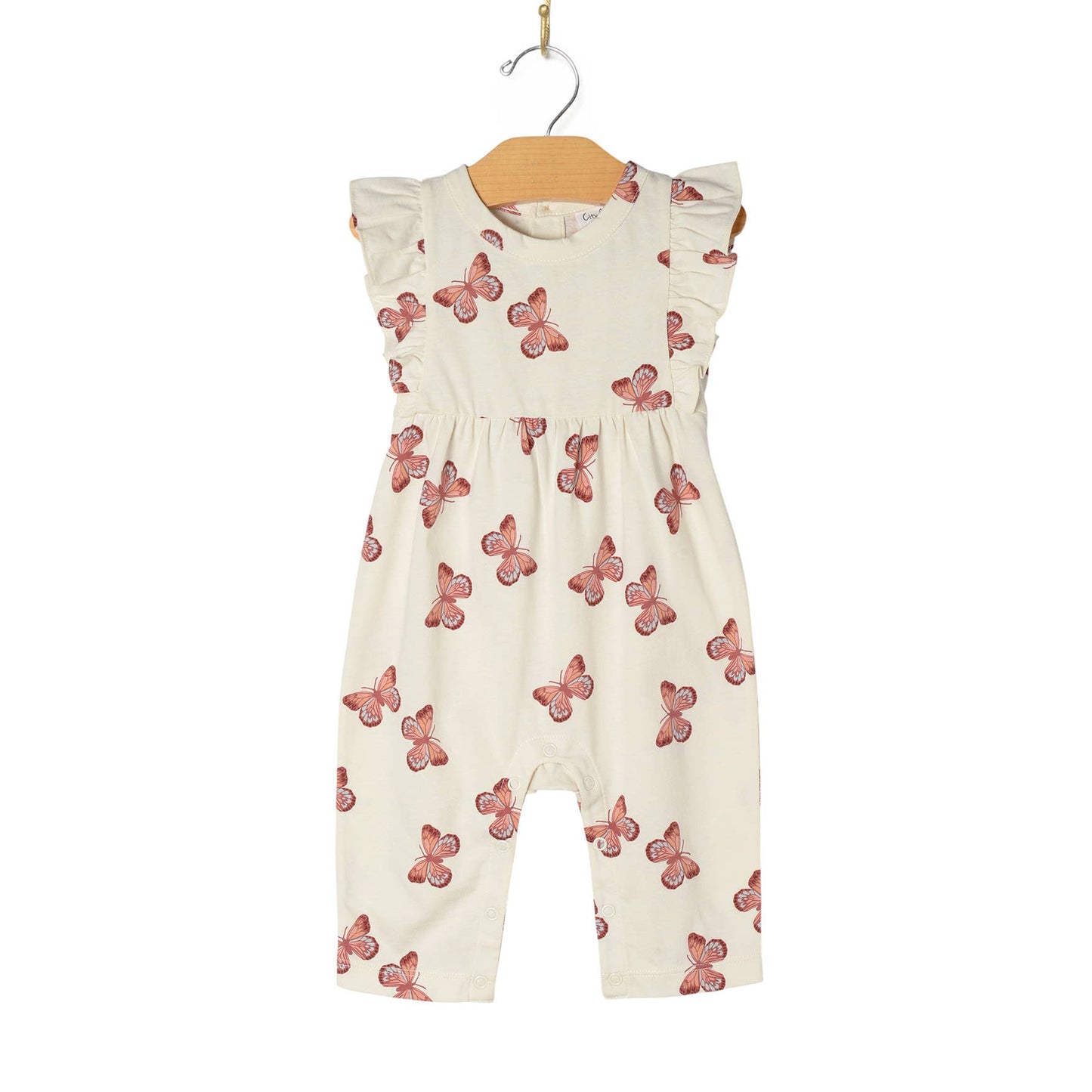Flutter Long Romper- Butterflies