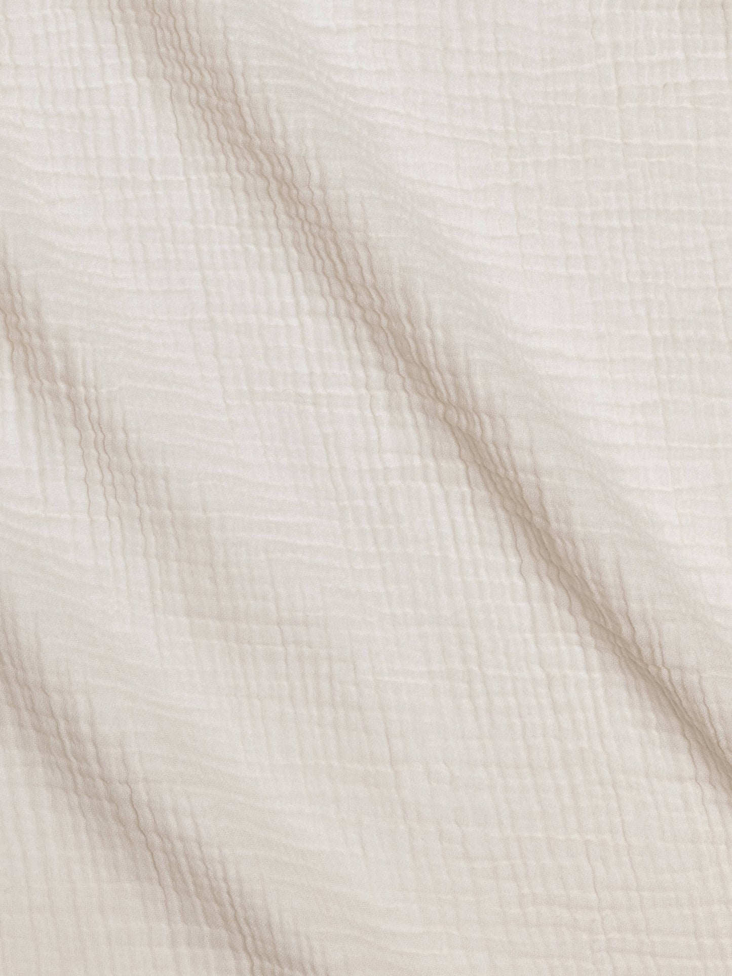 Organic Baby Muslin Swaddle Blanket - Ivory