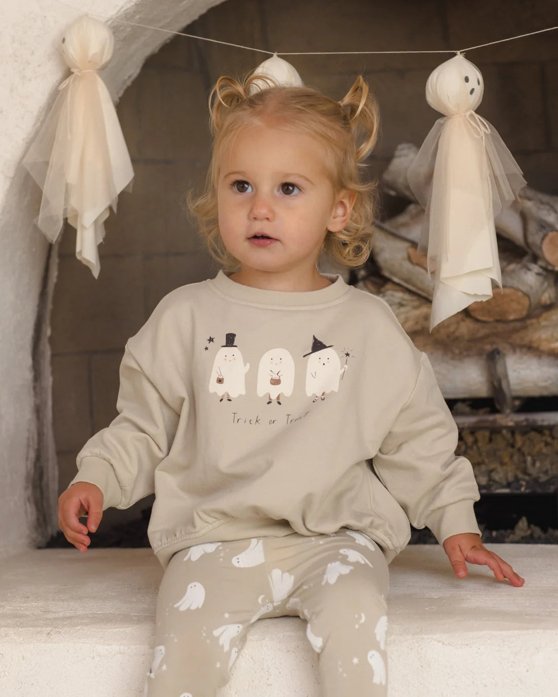 Relaxed Fleece Sweatshirt Trick Or Treat