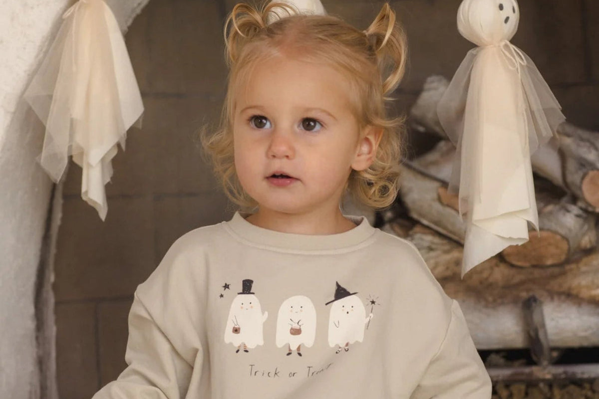 Relaxed Fleece Sweatshirt Trick Or Treat
