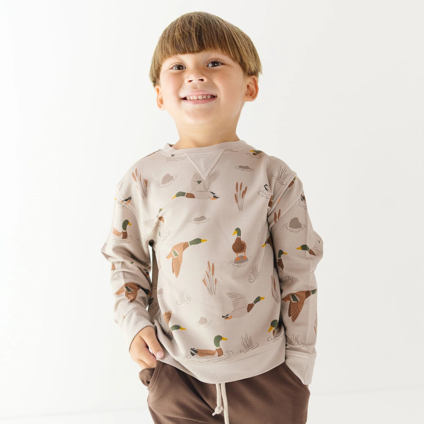 Mallards Bamboo French Terry Pullover