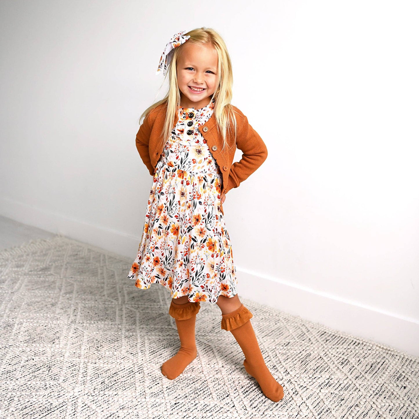 Hazelnut Ruffle Socks