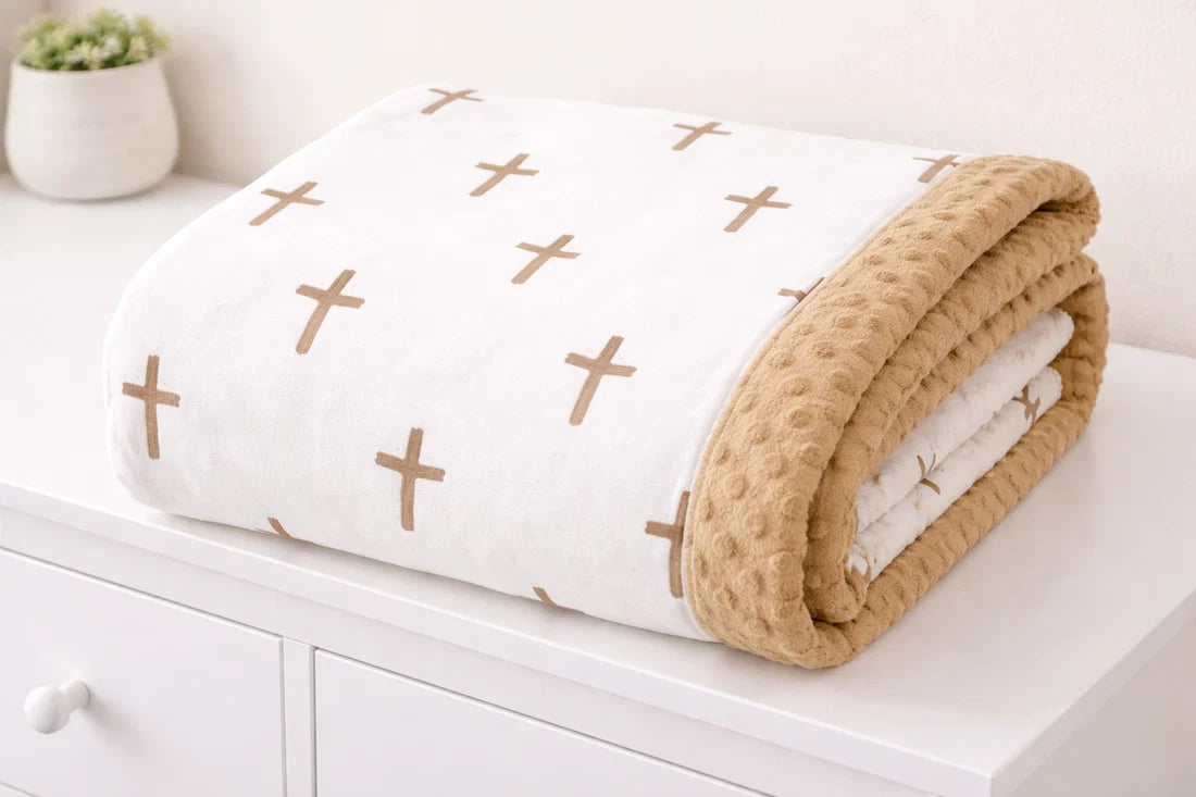 Cross Comfort Minky Blanket