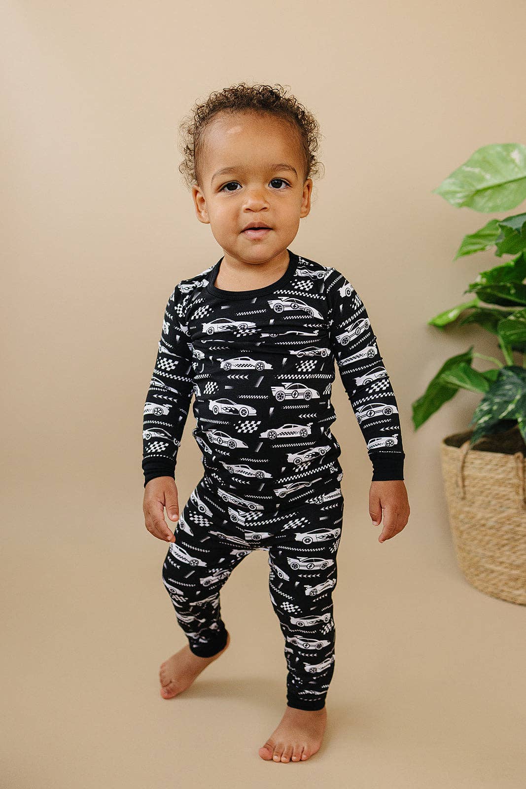 Race Cars Bamboo Two Piece Set