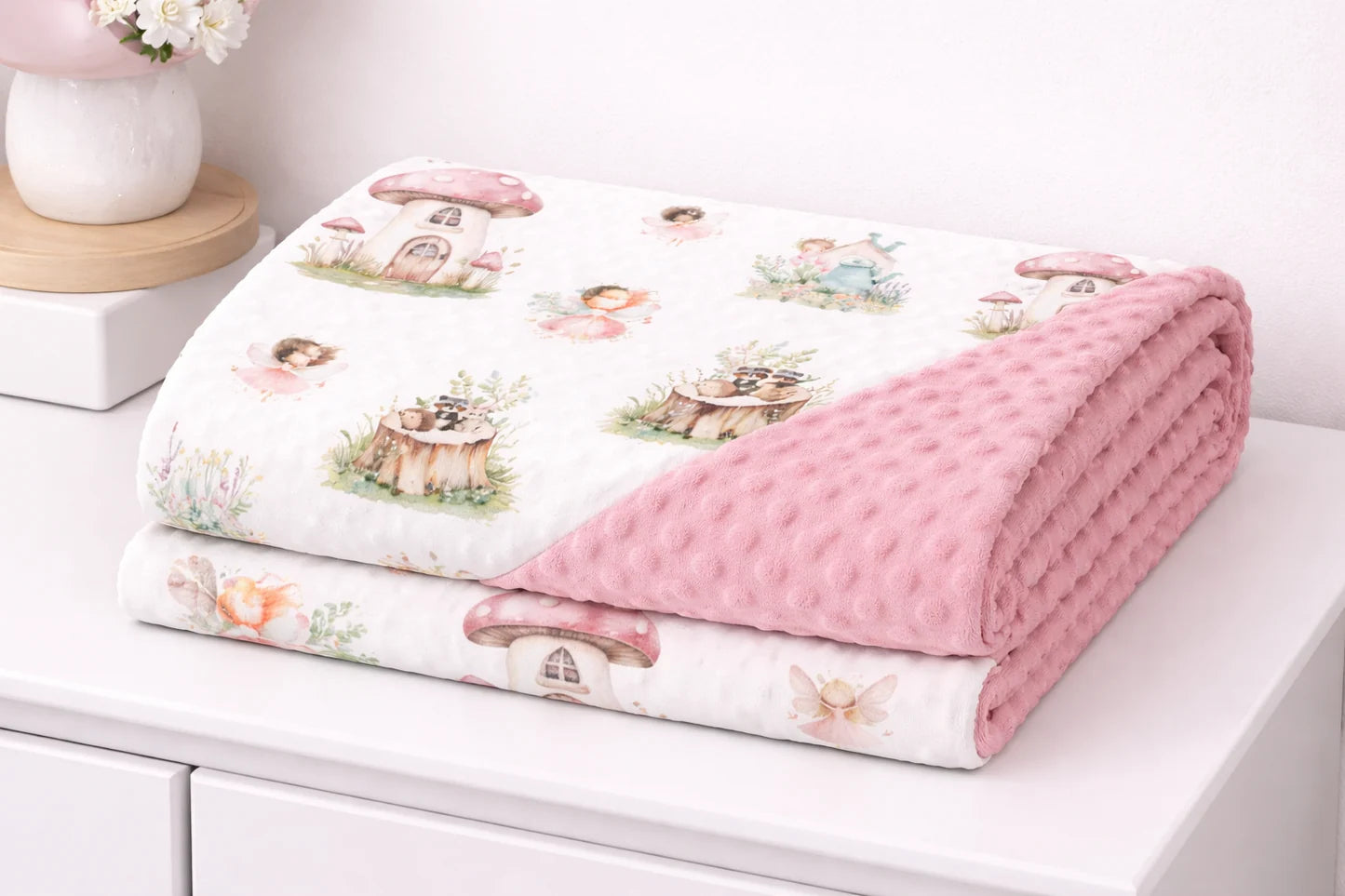 Fairy Friends Minky Blanket