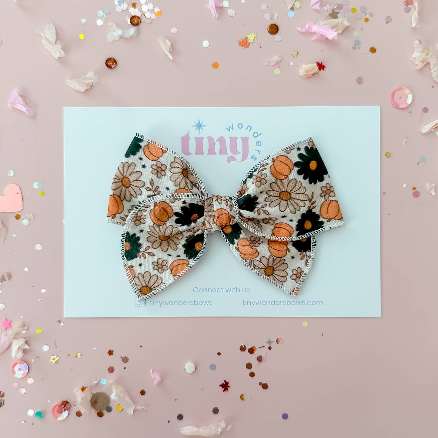 Halloween Pumpkin Floral