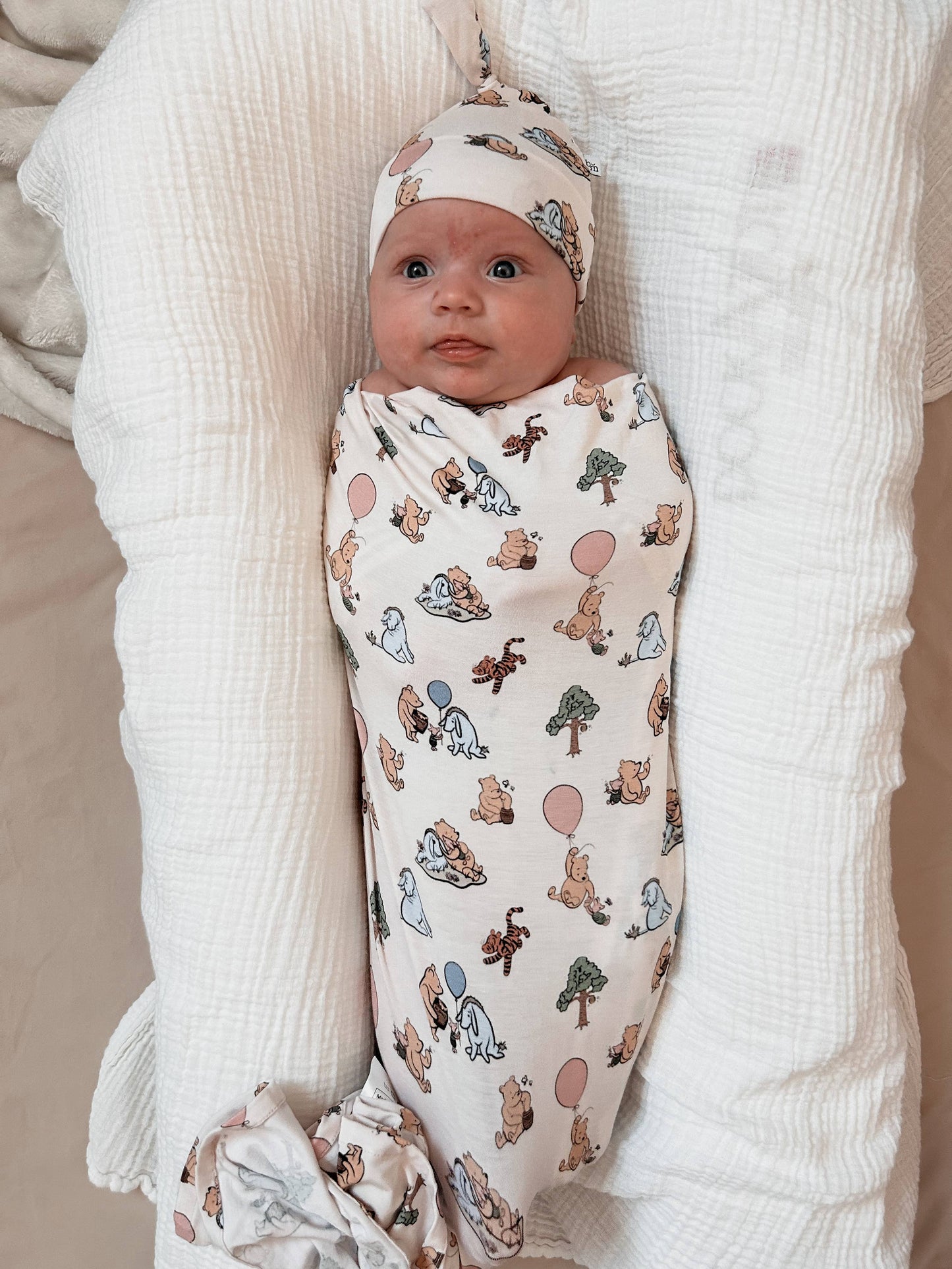 Winnie the Pooh | Bamboo Swaddle & Beanie Set