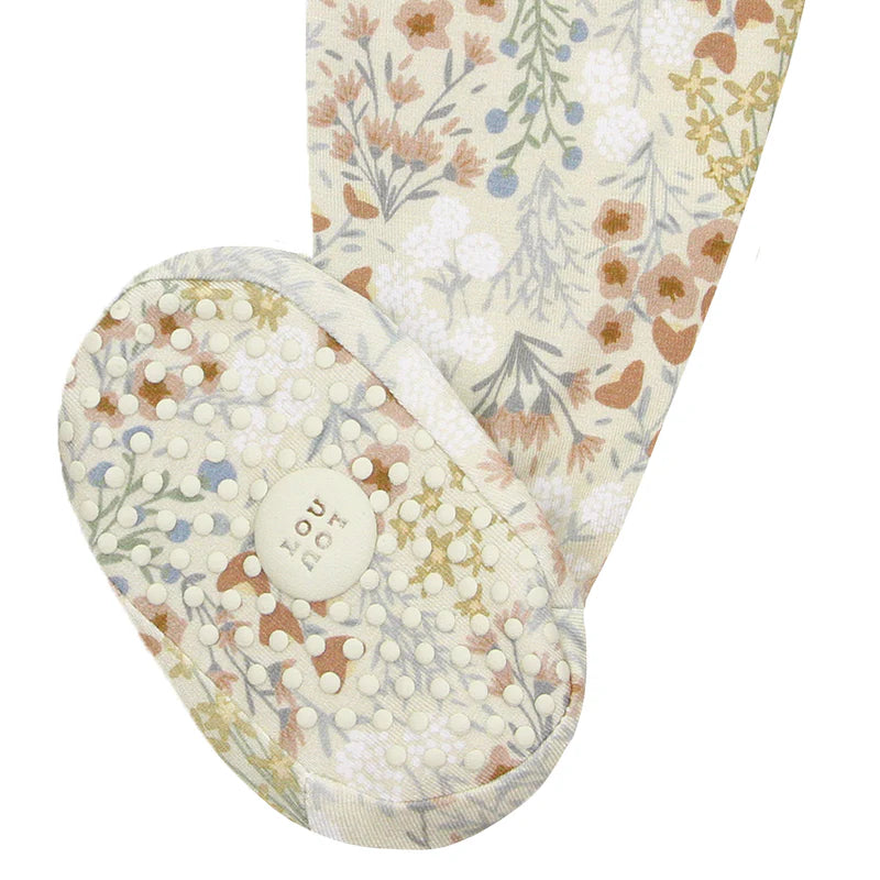 Pearl Zipper Footies