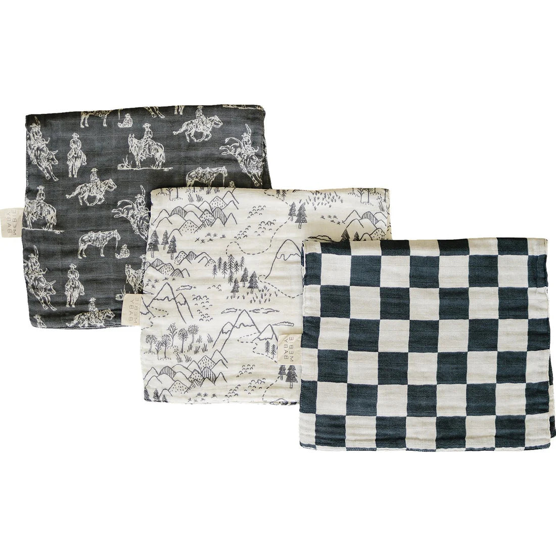 Burb Cloth Set (set of 3)