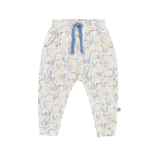Organic Lounge Pants Bunnies