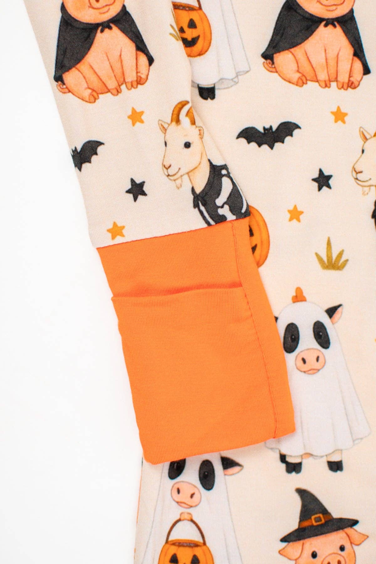 Halloween Farm Animals Bamboo Baby Zippy