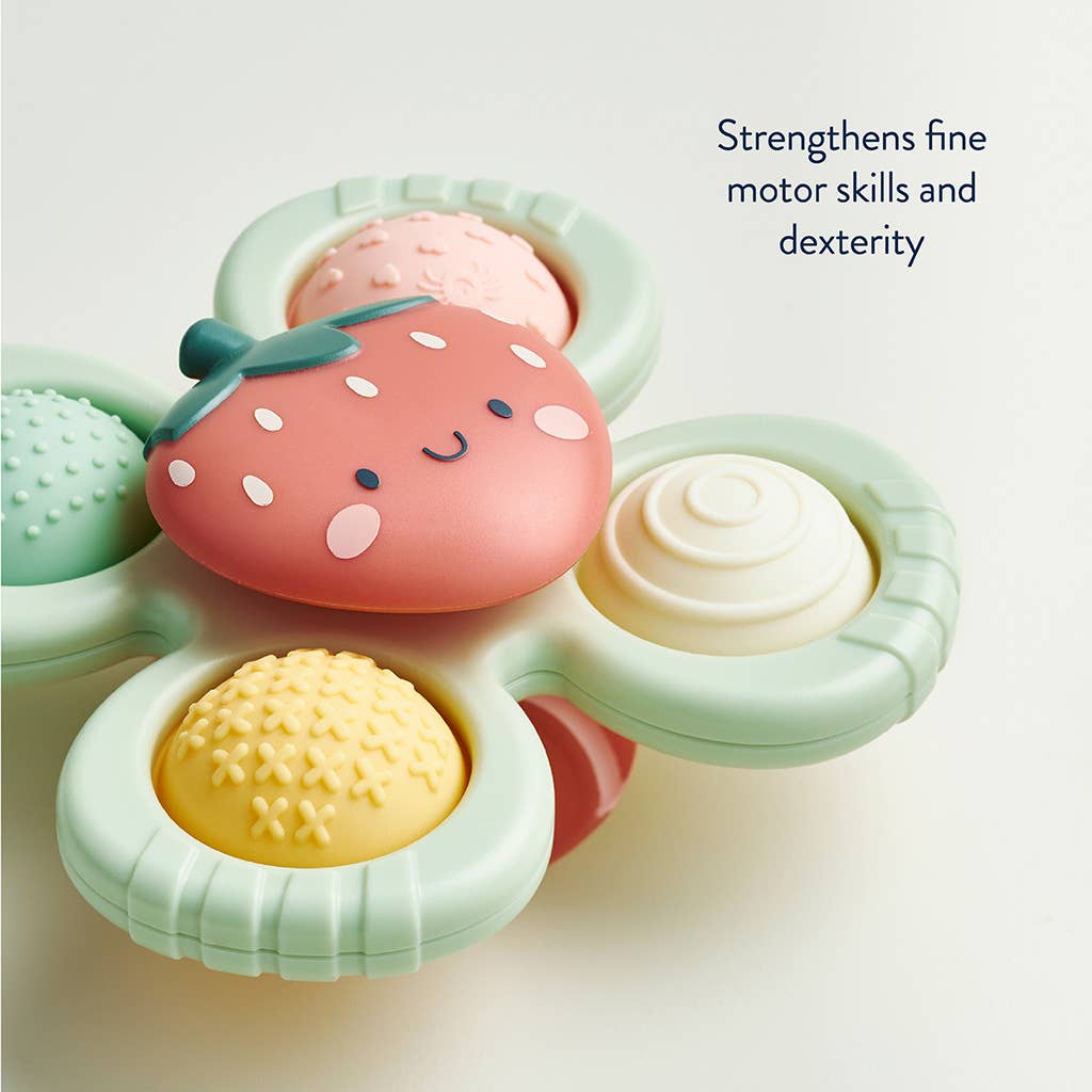 Itzy Pop & Whirl™ - Bath + Travel Toy (Strawberry)