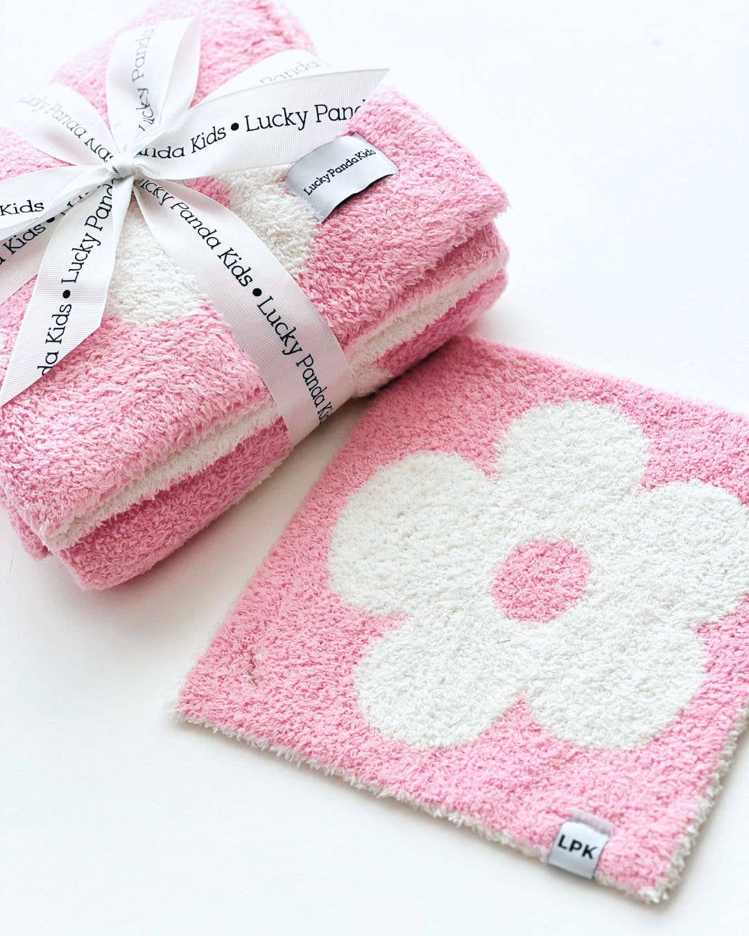 Pink Daisy Plush Lovey