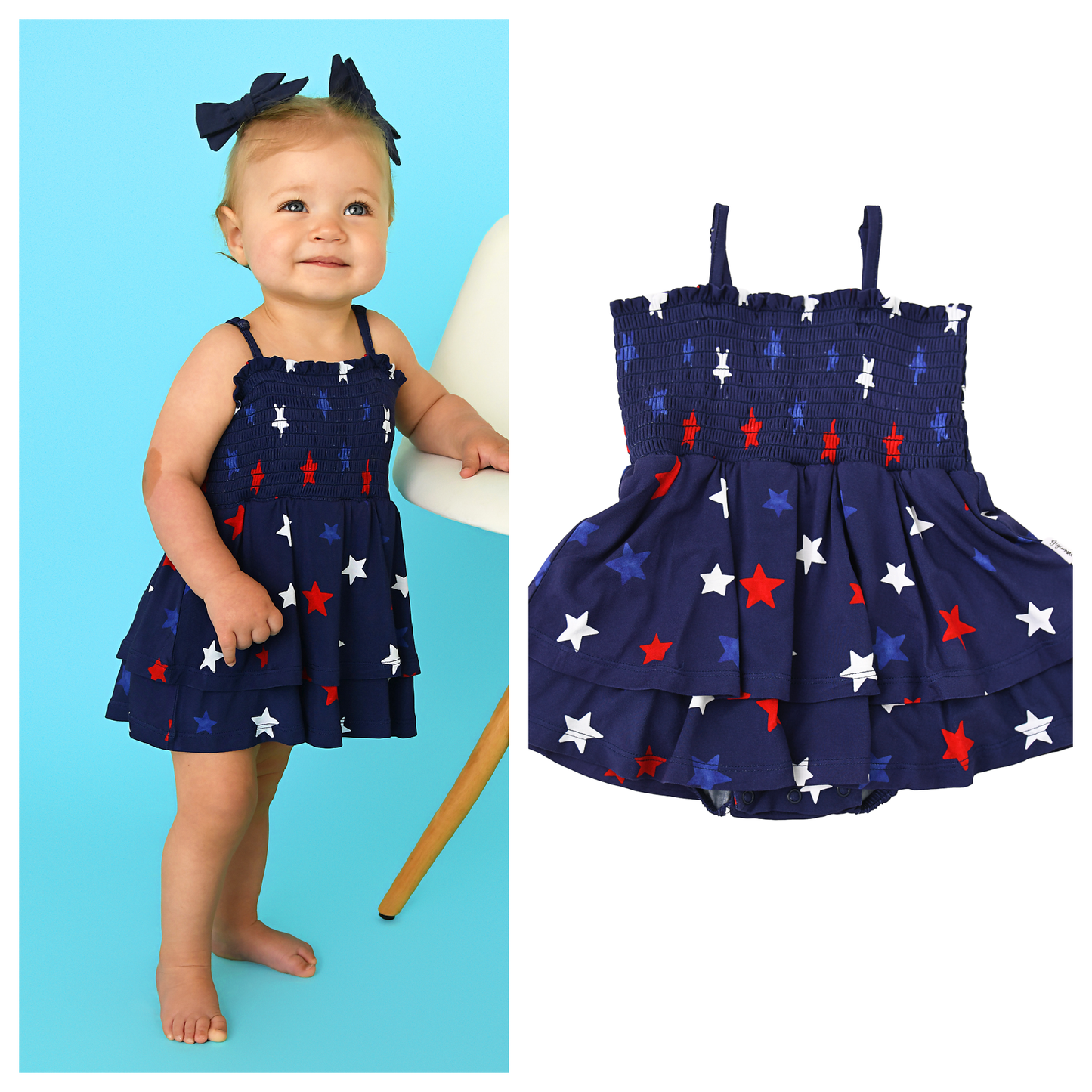 Sam Smocked Tiered Tutu
