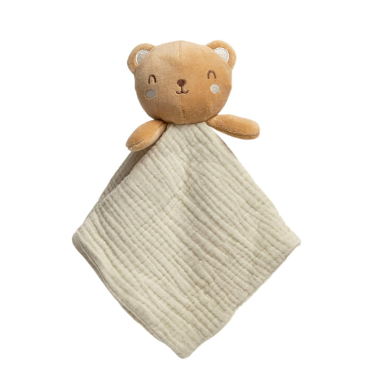 Bear Baby Lovey Snuggle Blanket