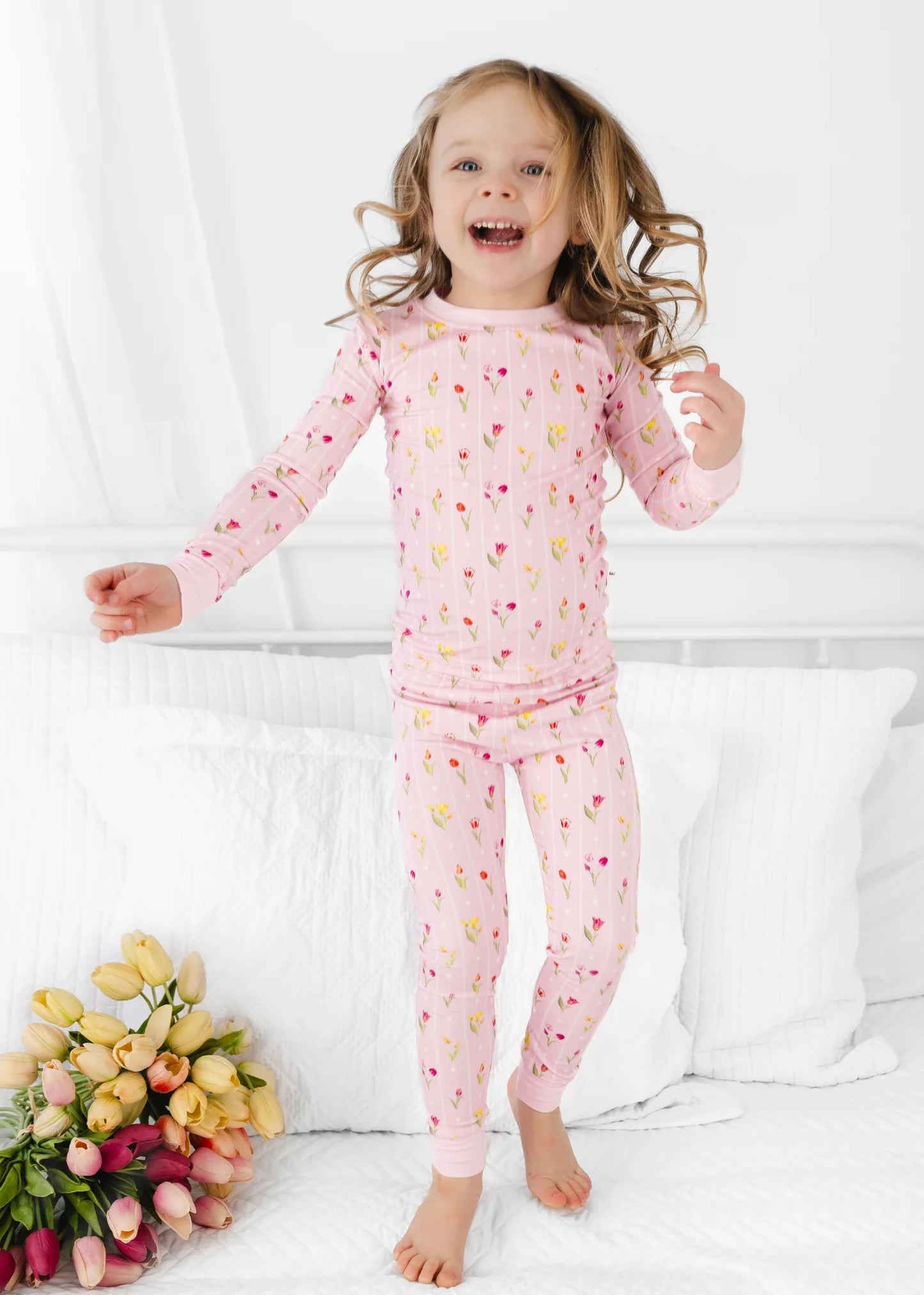 Ann Christine Floral Toddler Set