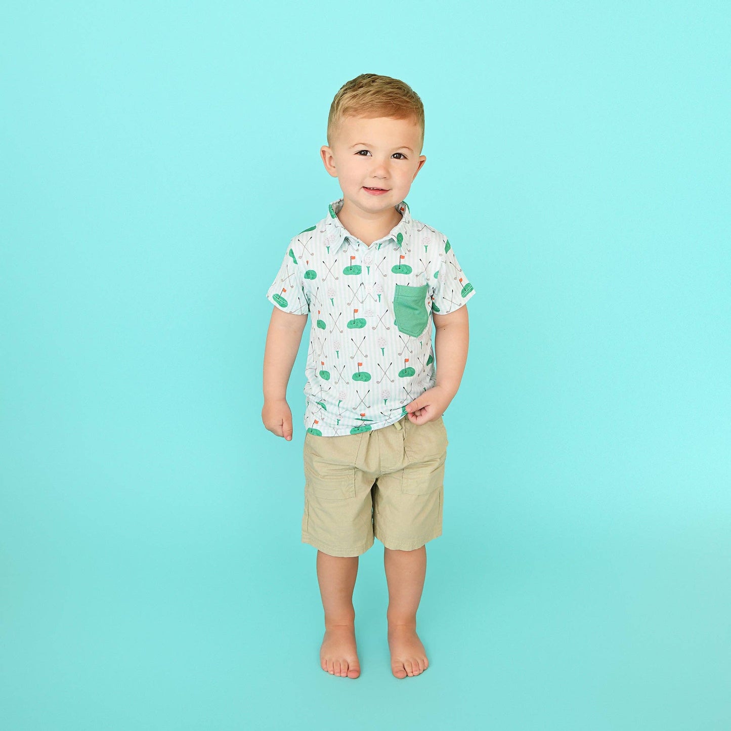 Scottie Golf POLO SHIRT Bamboo Golf Top