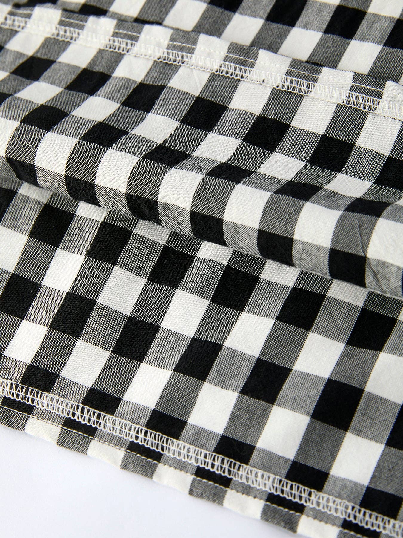 Adult Plaid Smocked Dress