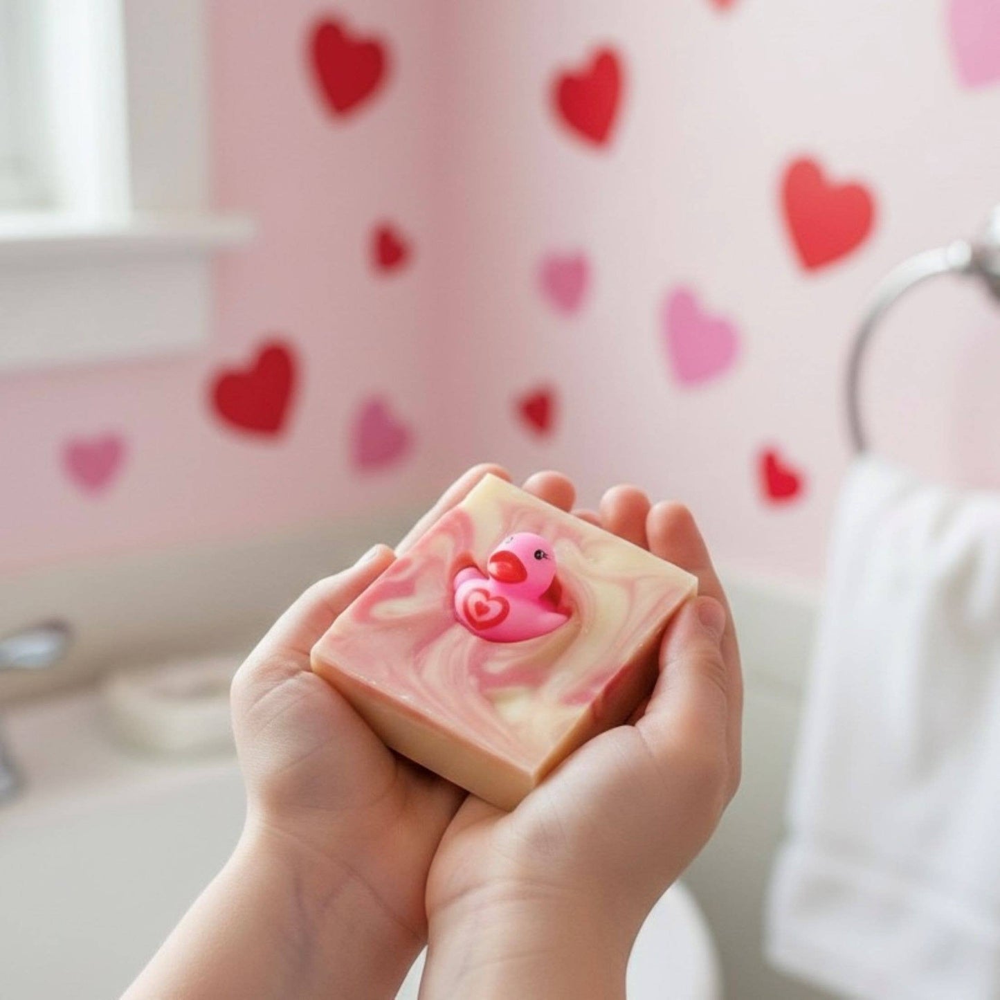 Cutie Pie Valentine's Day Handmade Soap Bar