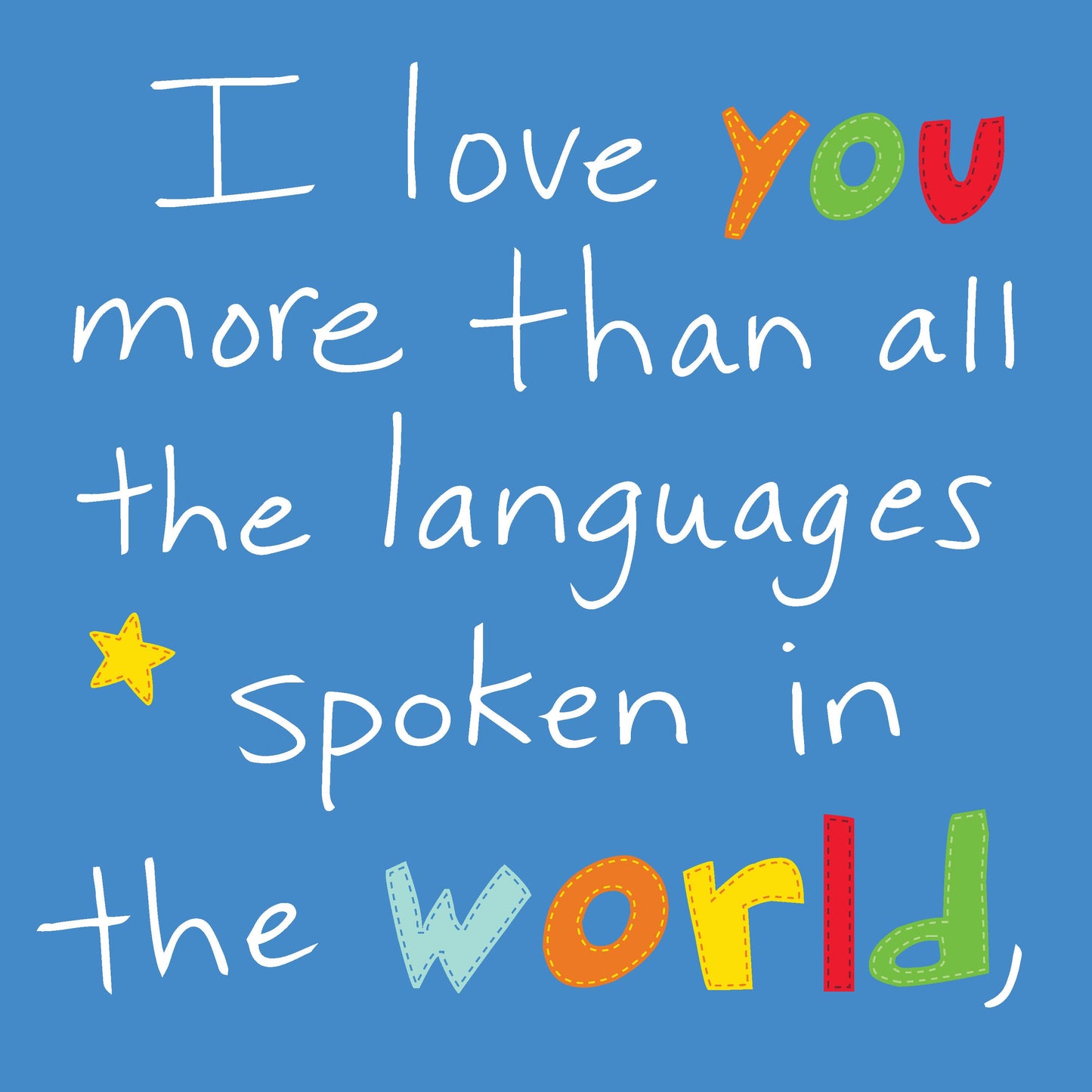 Lots of Love Little One Book