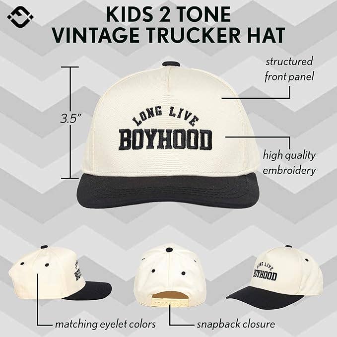 Long Live Boyhood - Black/Beige