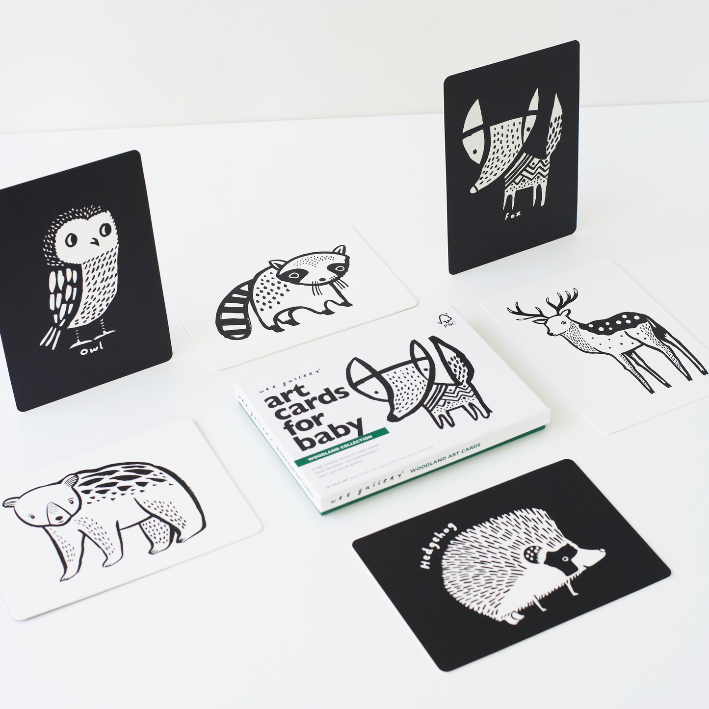 Art Cards for Baby - Woodland Animals