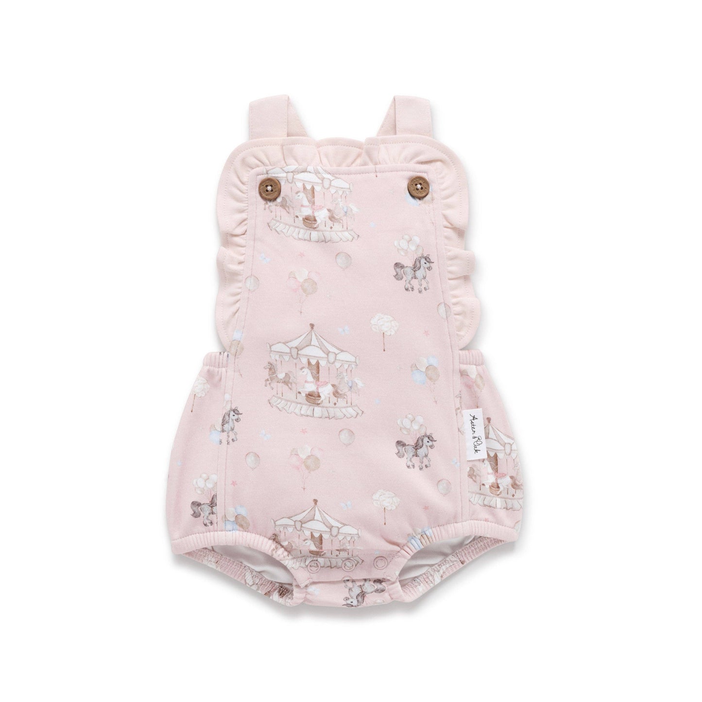 Carousel Ruffle Romper