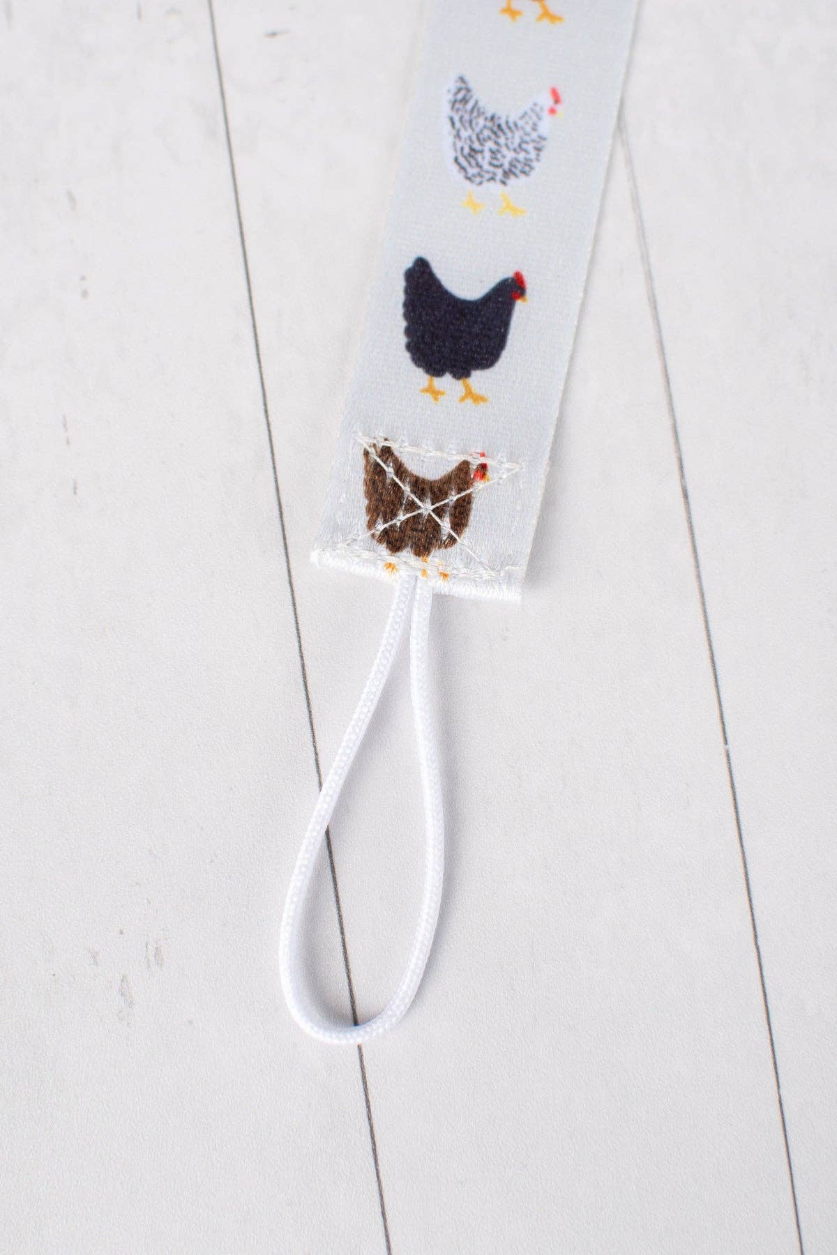 Backyard Chicken Paci Clip