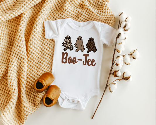 BOO Jee Ghosts Girls Halloween Baby Bodysuit Onesie