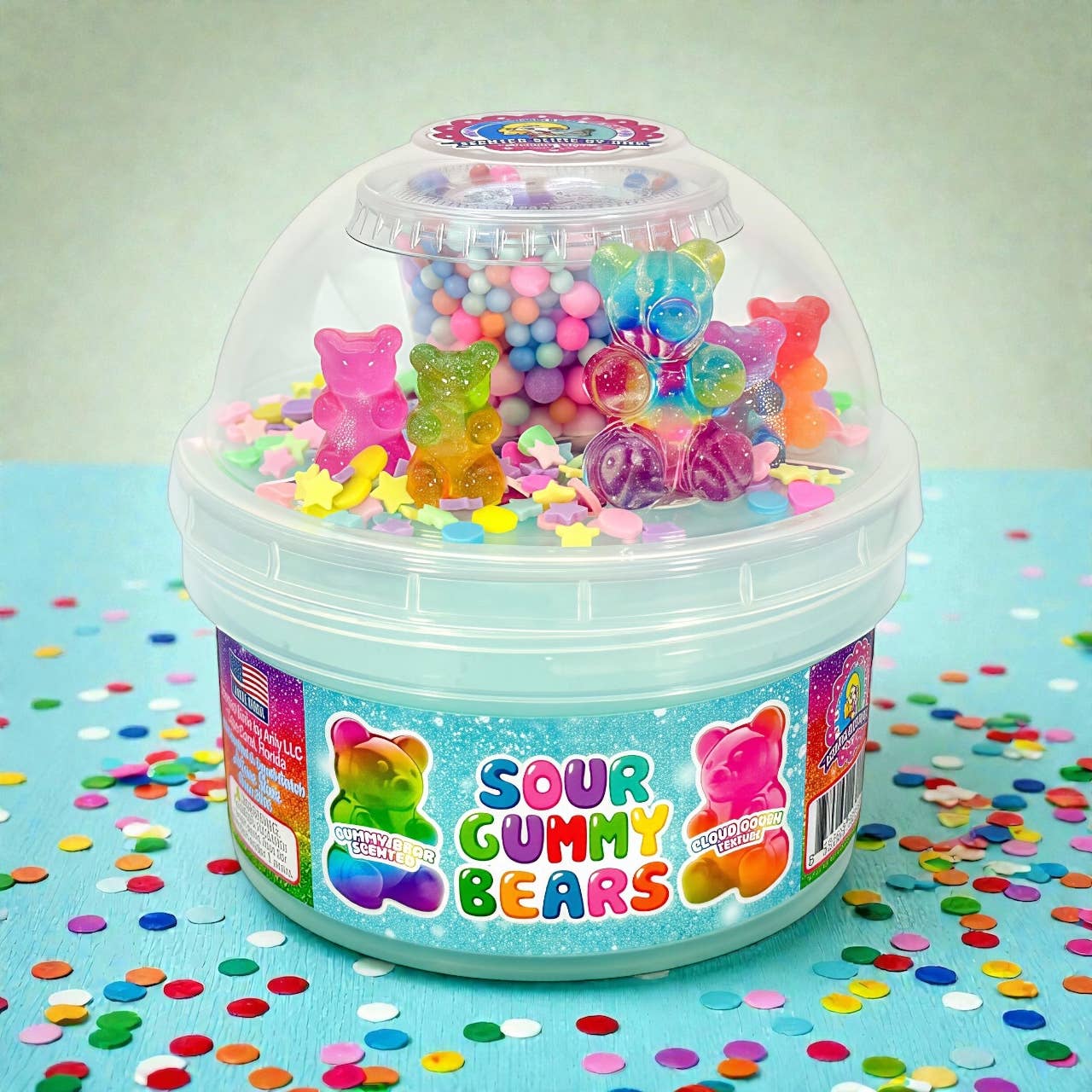 Sour Gummy Bears Slime