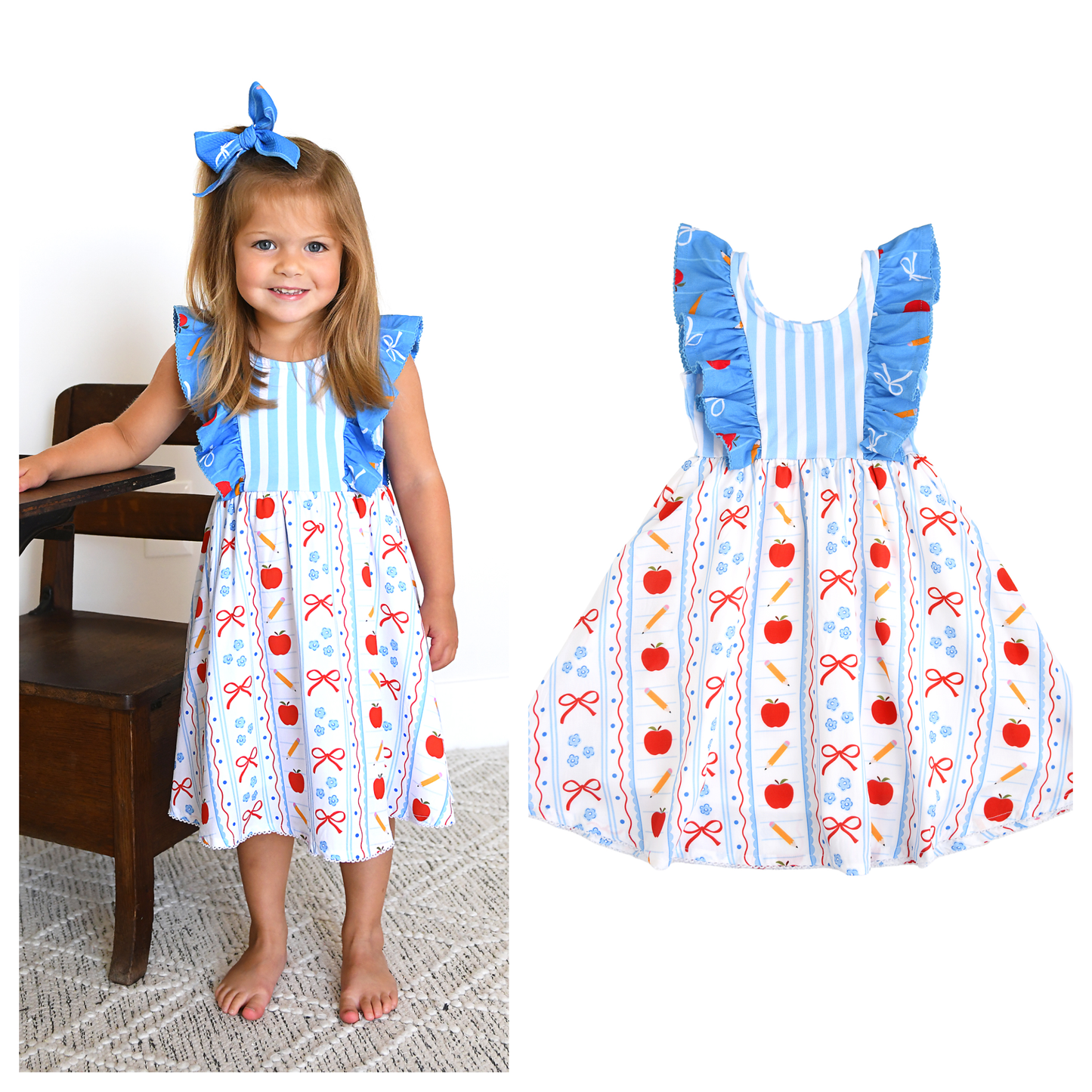 Macy Ruffle Tank Dress
