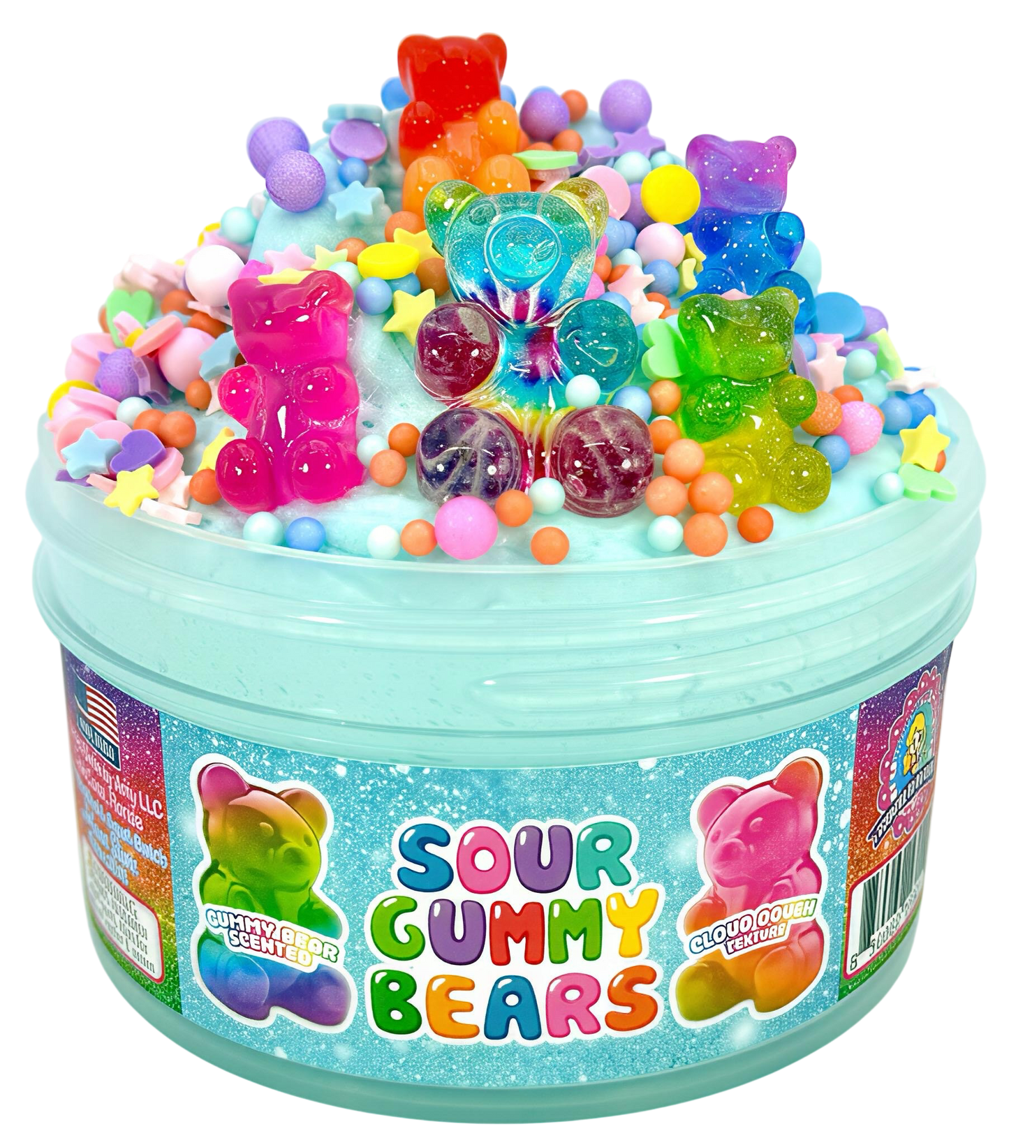 Sour Gummy Bears Slime