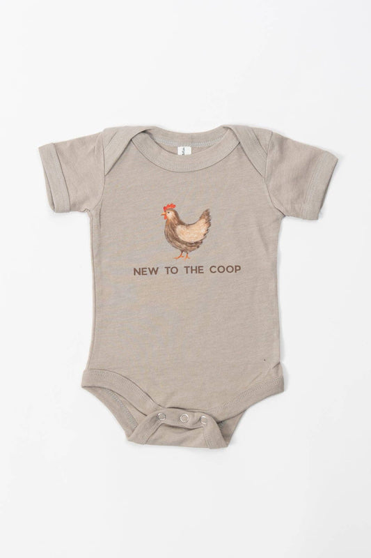 'New to the Coop' Onesie