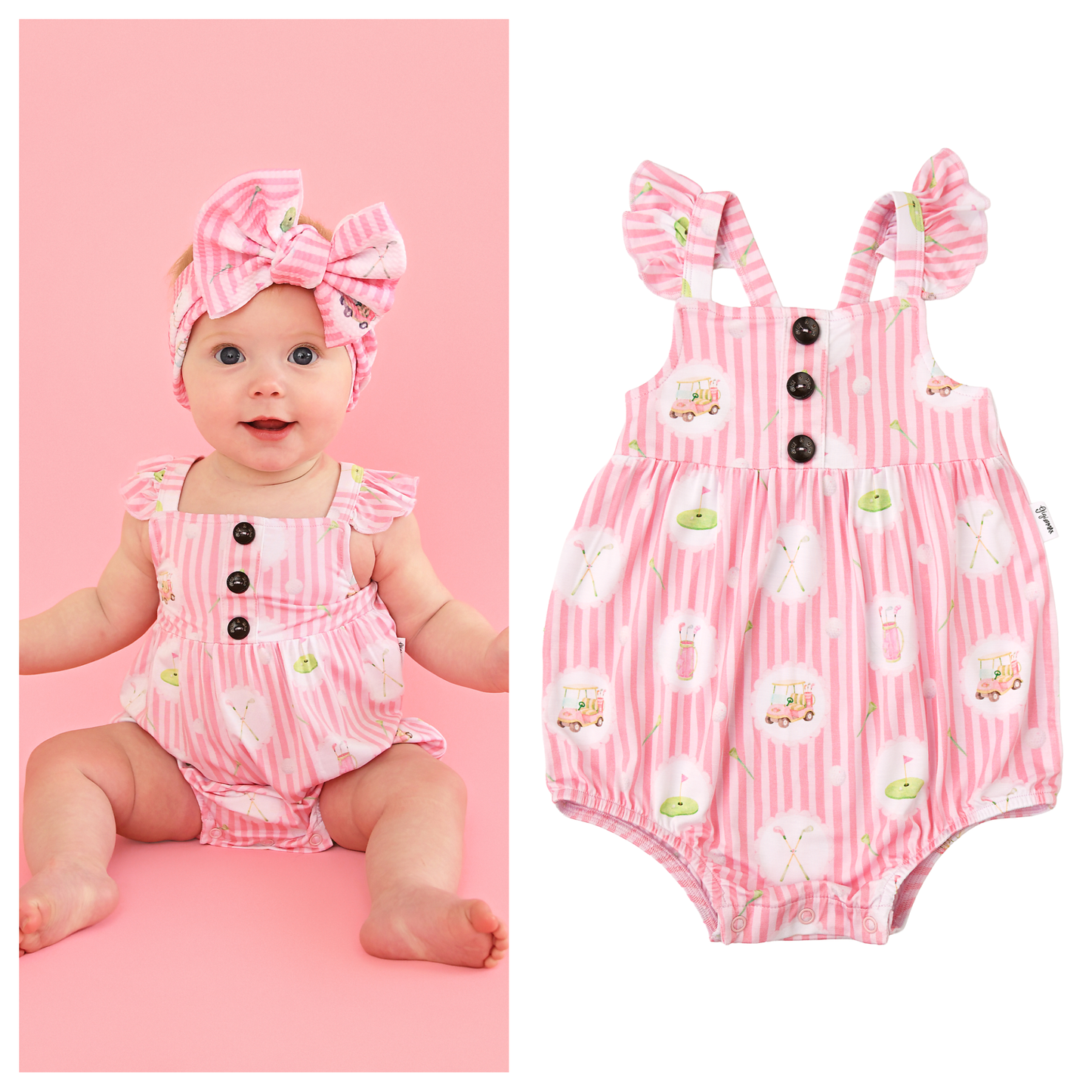 Piper Golf Bubble Romper