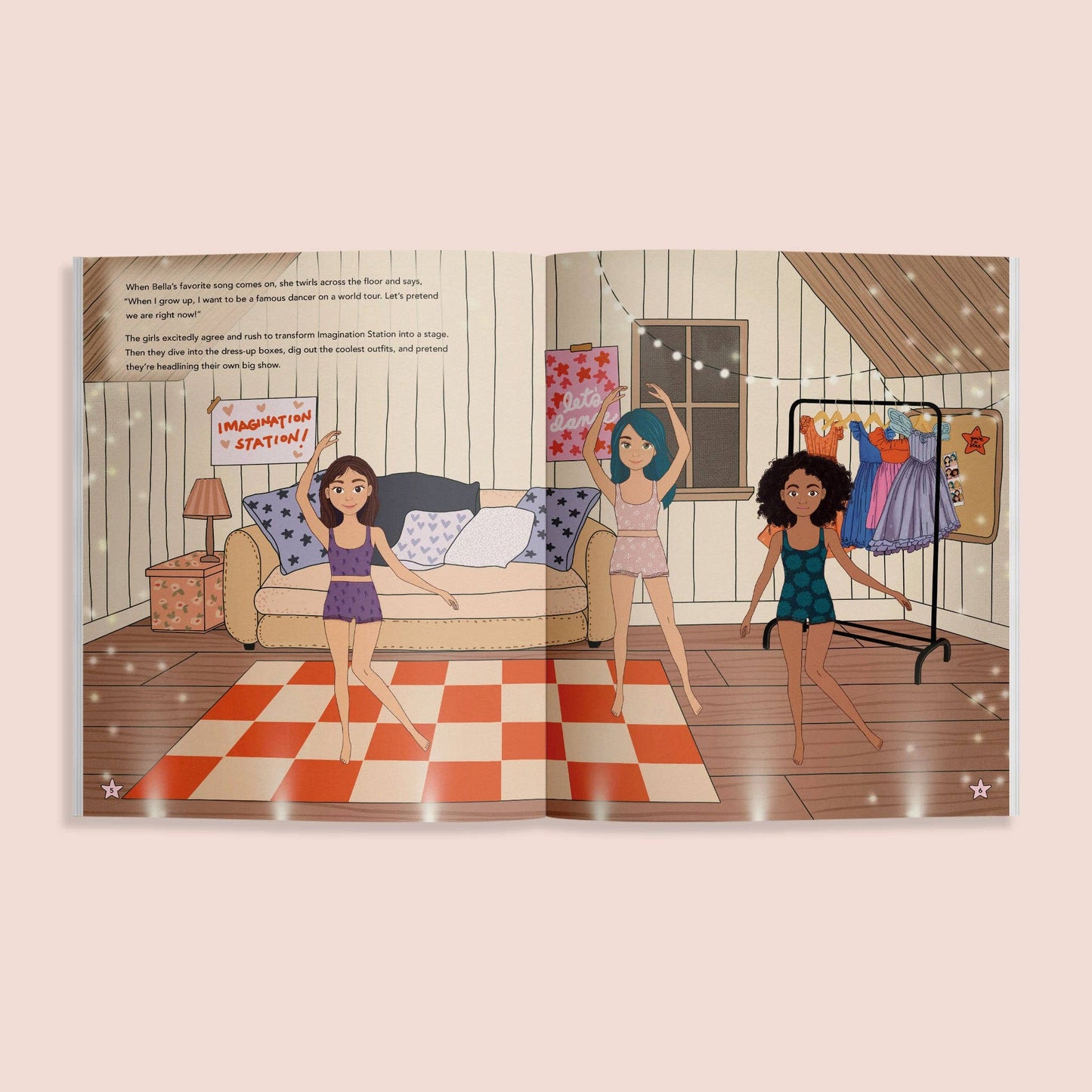Dance Recital Sticker Book (500+ Reusable Stickers)