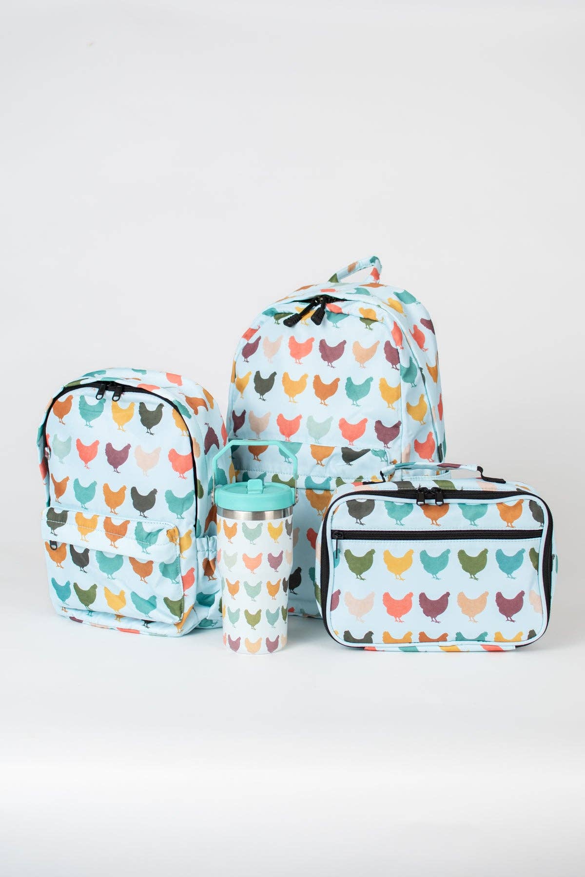 Colorful Chickens Backpack