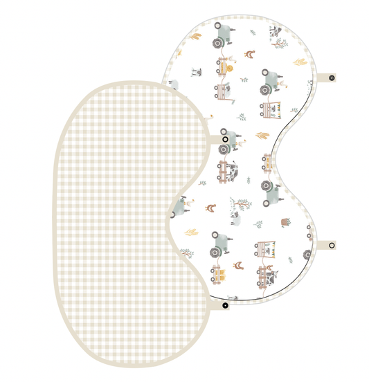 Tractor Ride Burp Cloth (2 pack)